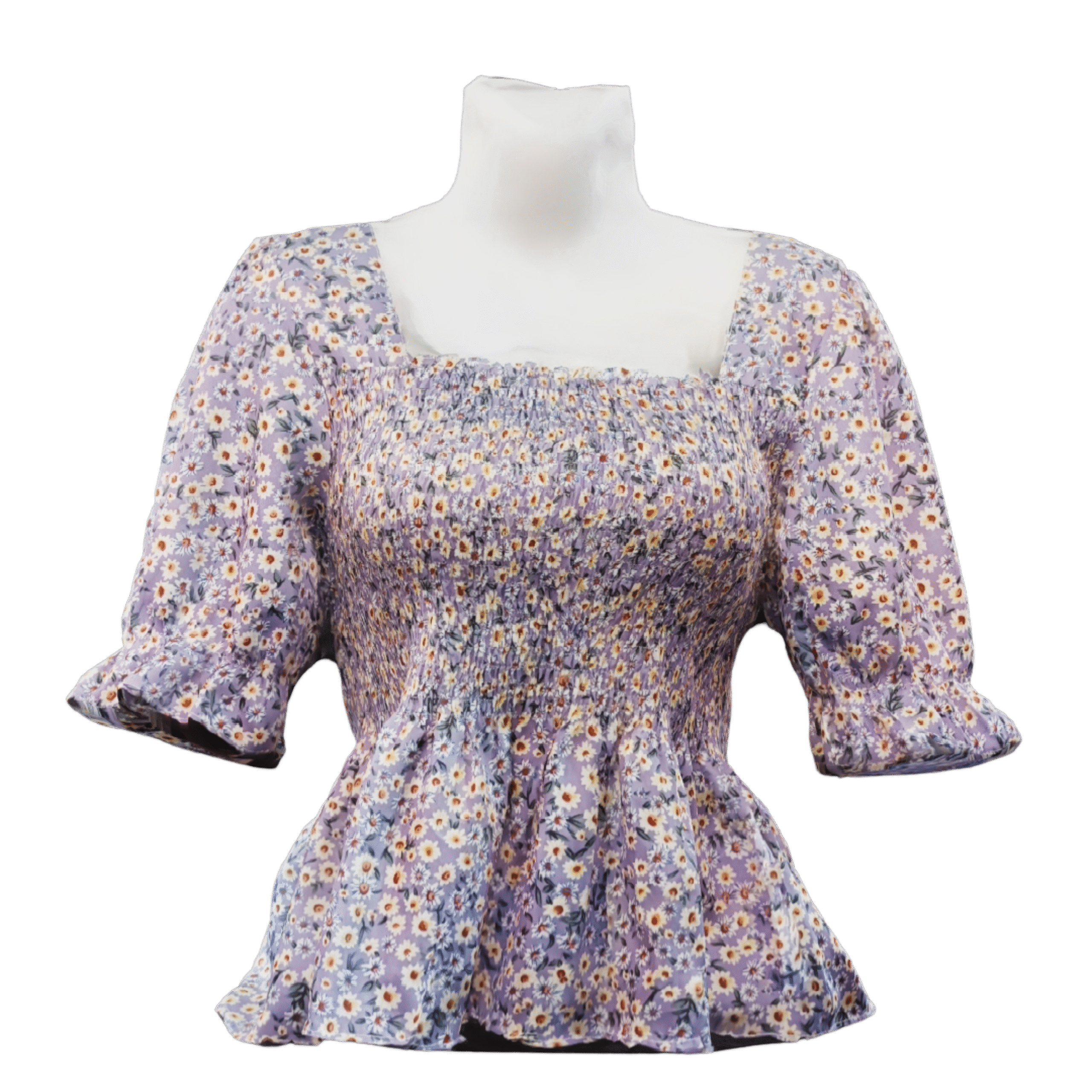 blusa de flores