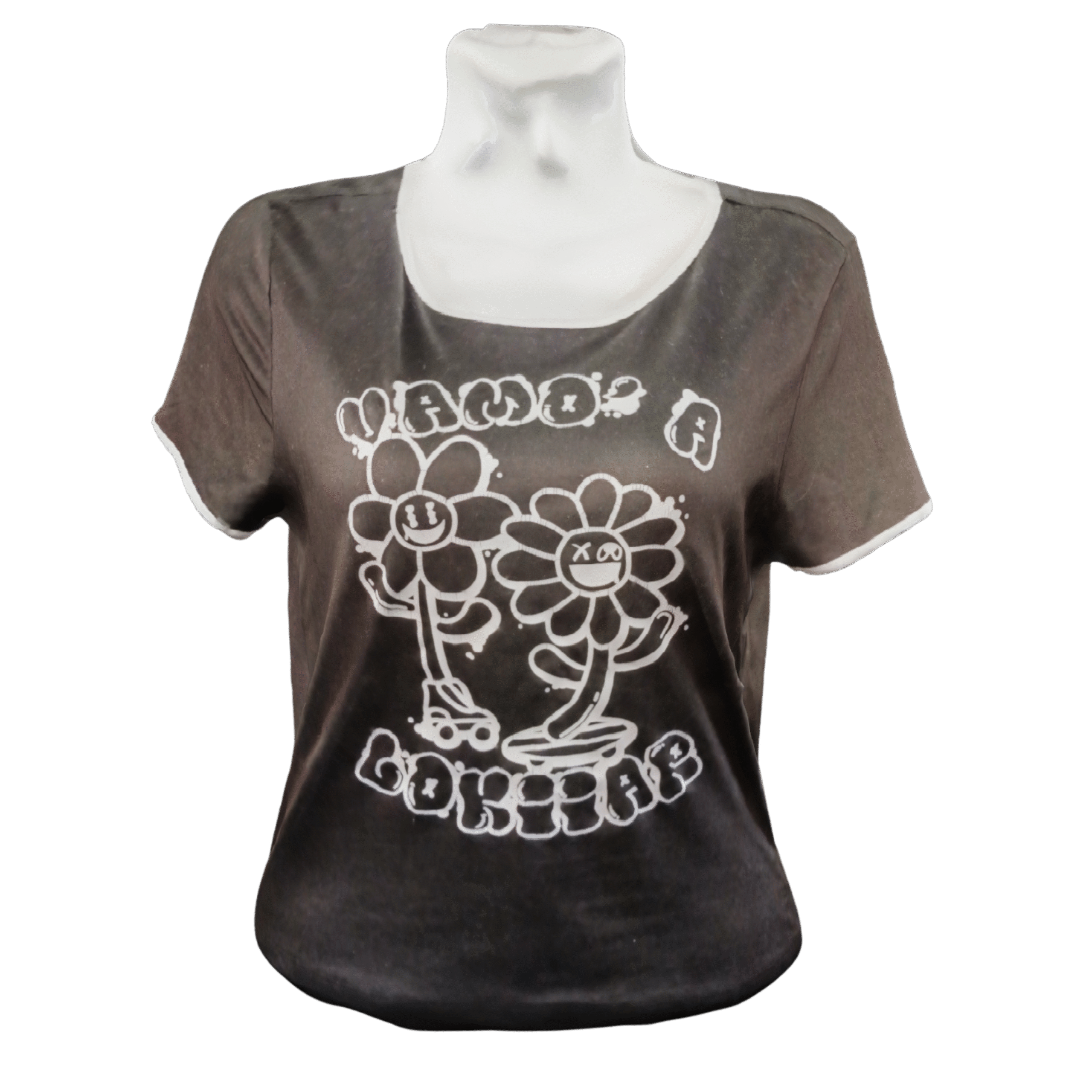 blusa negra